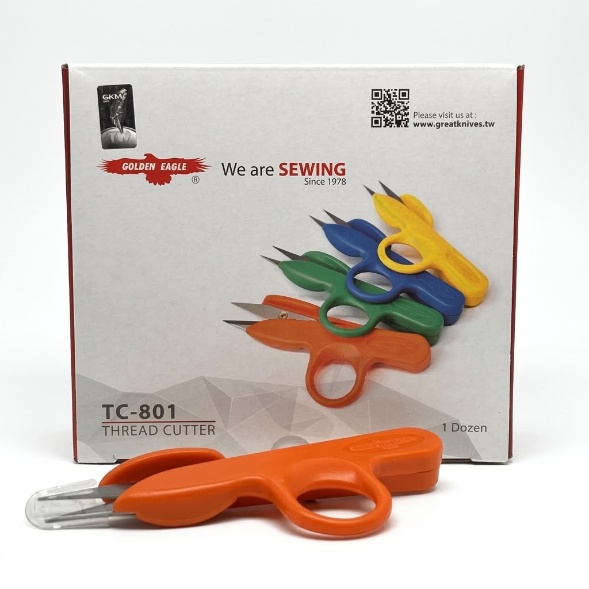 GOLDEN EAGLE TC-801 Forbice tessitore rasa filo con anello
