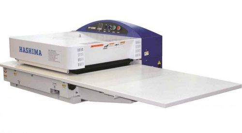 HASHIMA 450MS Pressa termo adesivatrice in continuo