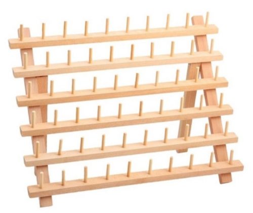Porta spoline in legno 60 posti