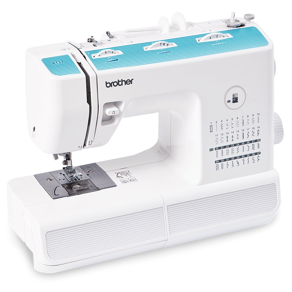 BROTHER 37 XT Macchina da cucire ad uso domestico con crochet rotativo meccanica - immagine 2