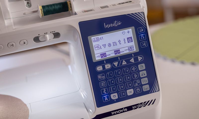 BROTHER INVENTIO NV1850Q Macchina da cucire elettronica 232 punti - immagine 5