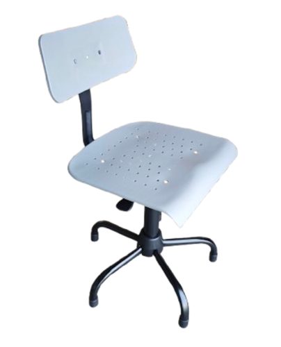 EFFECI SP-GRI Sedia a 5 razze, base metallica, pistone a gas, plastica cm 37>50
